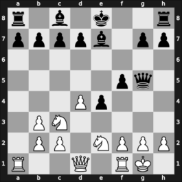 1924 Nordisk Skakforbund – Round 9 – Kinch, Sean – 0-1 – Nimzowitsch, Aron – G10