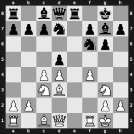 1924 Paris FRA – Round 2 – Koltanowski, George BEL2 – 1-0 – Sterk, Karoly – G3