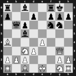 1924 Paris FRA – Round 7 – Steiner, Endre – 0-1 – Hromadka, Karel CSR1 – G10