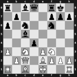 1924 Paris f-B – Round 8 – Fernandez Coria, Valentin – 1/2-1/2 – Duchamp, Marcel – G35