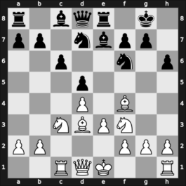 1924 WECU Major Open 2nd – Round 5 – Wainwright snr, George Edward – 0-1 – Znosko-Borovsky, Eugene – G6
