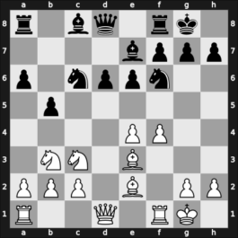 1924 Weston – Round 8 – Znosko-Borovsky, Eugene – 0-1 – Euwe, Max – G20