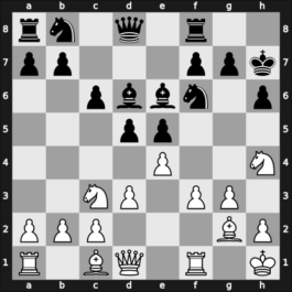 1925 BCF Ch 18th – Round 6 – Saunders, Harold – 0-1 – Yates, Fred Dewhirst – G26