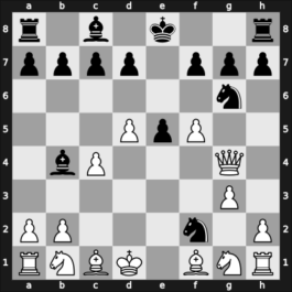 1925 Baden Baden – Round 6 – Saemisch, Friedrich – 1/2-1/2 – De La Torre Huertas, Carlos – G5