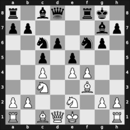 1925 Baden Baden – Round 8 – Rabinovich, Ilya Mar – 1/2-1/2 – Carlos Torre Repetto – G7