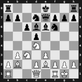 1925 Baden Baden – Round 21 – Nimzowitsch, Aron – 1/2-1/2 – Carlos Torre Repetto – G16