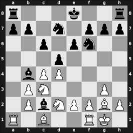 1925 Baden-Baden – Round 1 – Carls, Carl – 1-0 – Tarrasch, Siegbert – G3