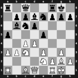 1925 Baden-Baden – Round 1 – Nimzowitsch, Aron – 0-1 – Alekhine, Alexander – G10