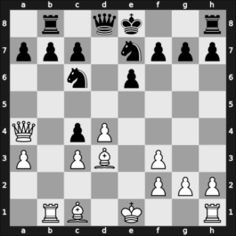 1925 Baden-Baden – Round 1 – Alekhine, Alexander – 1-0 – Colle, Edgar – G19