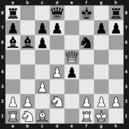 1925 Baden-Baden – Round 1 – Yates, Frederic D – 1/2-1/2 – Rabinovich, Ilya Mar – G80