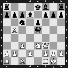 1925 Baden-Baden – Round 1 – Mieses, Jacques – 0-1 – Alekhine, Alexander – G104