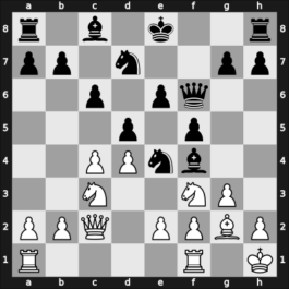 1925 Baden-Baden – Round 5 – Bogoljubow, Efim – 1-0 – Mieses, Jacques – G122