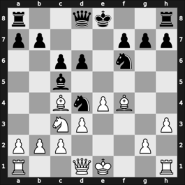 1925 Baden-Baden – Round 20 – Mieses, Jacques – 1/2-1/2 – Spielmann, Rudolf – G162