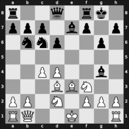 1925 Berlin/Budapest/Prag/Wien – Round 5 – Post, Erhard – 0-1 – Vajda, Arpad – G14