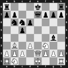 1925 DSB-24. Kongress Hauptturnier A – Round 2.1 – Bergmann, Walter – 0-1 – Schoenmann, Wilhelm – G3