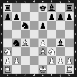 1925 DSB-24. Kongress Hauptturnier A – Round 6.6 – Kuehn, Rudolf – 0-1 – Von Holzhausen, Walther – G15