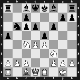 1925 DSB-24.Kongress – Round 6 – Moritz, Bruno – 0-1 – Saemisch, Friedrich – G21