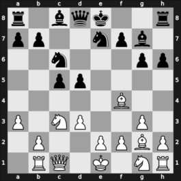 1925 DSB-24.Kongress – Round 9 – Reti, Richard – 0-1 – Rubinstein, Akiba – G32