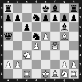 1925 DSB-24.Kongress – Round 9 – Becker, Albert – 1/2-1/2 – Moritz, Bruno – G33