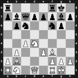 1925 DSB-24.Kongress – Round 7 – Nimzowitsch, Aron – 1-0 – Moritz, Bruno – G6