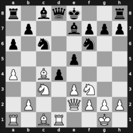 1925 Debrecen – Round 1 – Vajda, Arpad – 1/2-1/2 – Johner, Paul – G8