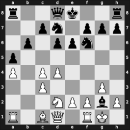 1925 Debrecen – Round 1 – Havasi, Kornel – 1/2-1/2 – Tartakower, Savielly – G22