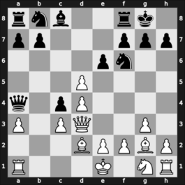 1925 Debrecen – Round 1 – Vukovic, Vladimir – 1/2-1/2 – Johner, Paul – G23