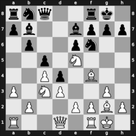 1925 Debrecen – Round 1 – Cs. Nagy, Gabor – 0-1 – Kmoch, Hans – G82