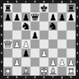 1925 Hastings Premier /26 6th – Round 3 – Colle, Edgar – 0-1 – Alekhine, Alexander – G6