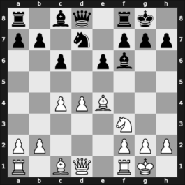 1925 Leningrad – Round 1 – Botvinnik, Mikhail – 1-0 – Riblin, B. – G5