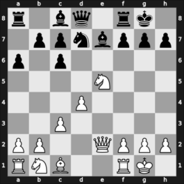 1925 Leningrad – Round 1 – Nadporoshky, K. – 0-1 – Botvinnik, Mikhail – G15
