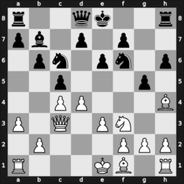 1925 Leningrad RUS – Round 3 – Bogoljubow, Efim – 1-0 – Smirnov, Alexander Al – G3