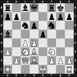 1925 Leningrad ch-URS – Round 15 – Verlinsky, Boris – 1-0 – Bogoljubow, Efim – G27