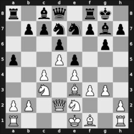1925 Marienbad – Round 1 – Saemisch, Friedrich – 1/2-1/2 – Yates, Frederic D – G4