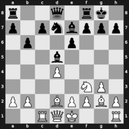 1925 Marienbad – Round 1 – Haida, August Konrad – 1/2-1/2 – Nimzowitsch, Aron – G5