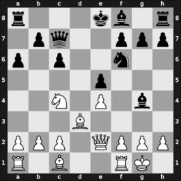 1925 Marienbad – Round 2 – Bellod Thomas, Gonzalo – 1/2-1/2 – Tartakower, Savielly – G11