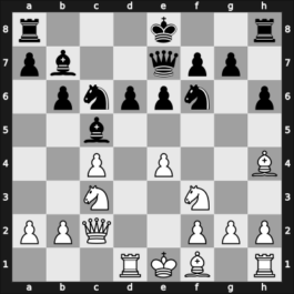 1925 Marienbad – Round 4 – Przepiorka, Dawid – 1/2-1/2 – Nimzowitsch, Aron – G26