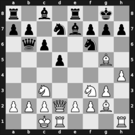 1925 Marienbad – Round 5 – Reti, Richard – 1/2-1/2 – Rubinstein, Akiba – G32