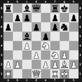 1925 Marienbad – Round 7 – Tartakower, Savielly – 1/2-1/2 – Przepiorka, Dawid – G41