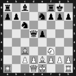 1925 Marienbad – Round 7 – Spielmann, Rudolf – 1-0 – Saemisch, Friedrich – G44