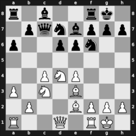 1925 Marienbad – Round 9 – Spielmann, Rudolf – 1-0 – Tartakower, Savielly – G56