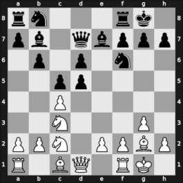 1925 Marienbad – Round 11 – Gruenfeld, Ernst – 1/2-1/2 – Bellod Thomas, Gonzalo – G70