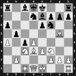 1925 Marienbad – Round 14 – Rubinstein, Akiba – 1-0 – Bellod Thomas, Gonzalo – G89