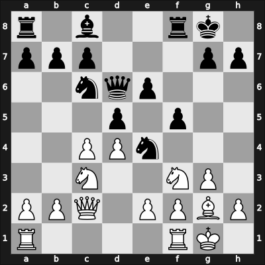 1925 Moscow – Round 1 – Rubinstein, Akiba – 1-0 – Levenfish, Grigory – G7