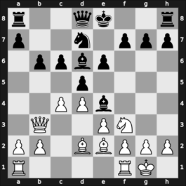 1925 Moscow – Round 1 – Gruenfeld, Ernst – 1/2-1/2 – Gothilf, Solomon Borisovich – G13