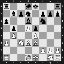 1925 Moscow – Round 1 – Verlinsky, Boris – 1-0 – Ilyin Zhenevsky, Alexander – G19