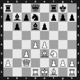 1925 Moscow – Round 1 – Gothilf, Solomon Borisovich – 0-1 – Rabinovich, Ilya Mar – G31