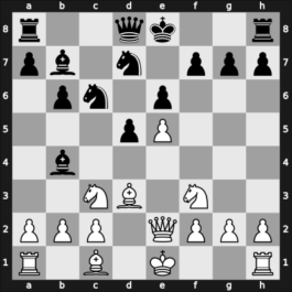 1925 Moscow – Round 1 – Duz-Khotimirsky, Fedor Ivanovich – 1/2-1/2 – Tartakower, Savielly – G46