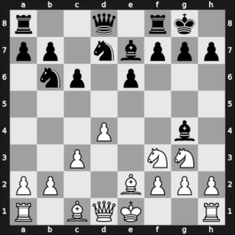 1925 Moscow – Round 1 – Bohatyrchuk, Fedir Parfenovych – 1-0 – Rabinovich, Ilya Mar – G79