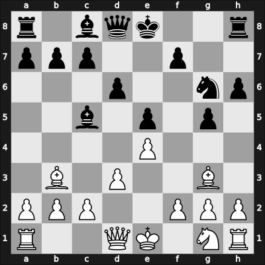 1925 Moscow – Round 1 – Bogoljubow, Efim – 1/2-1/2 – Rubinstein, Akiba – G82